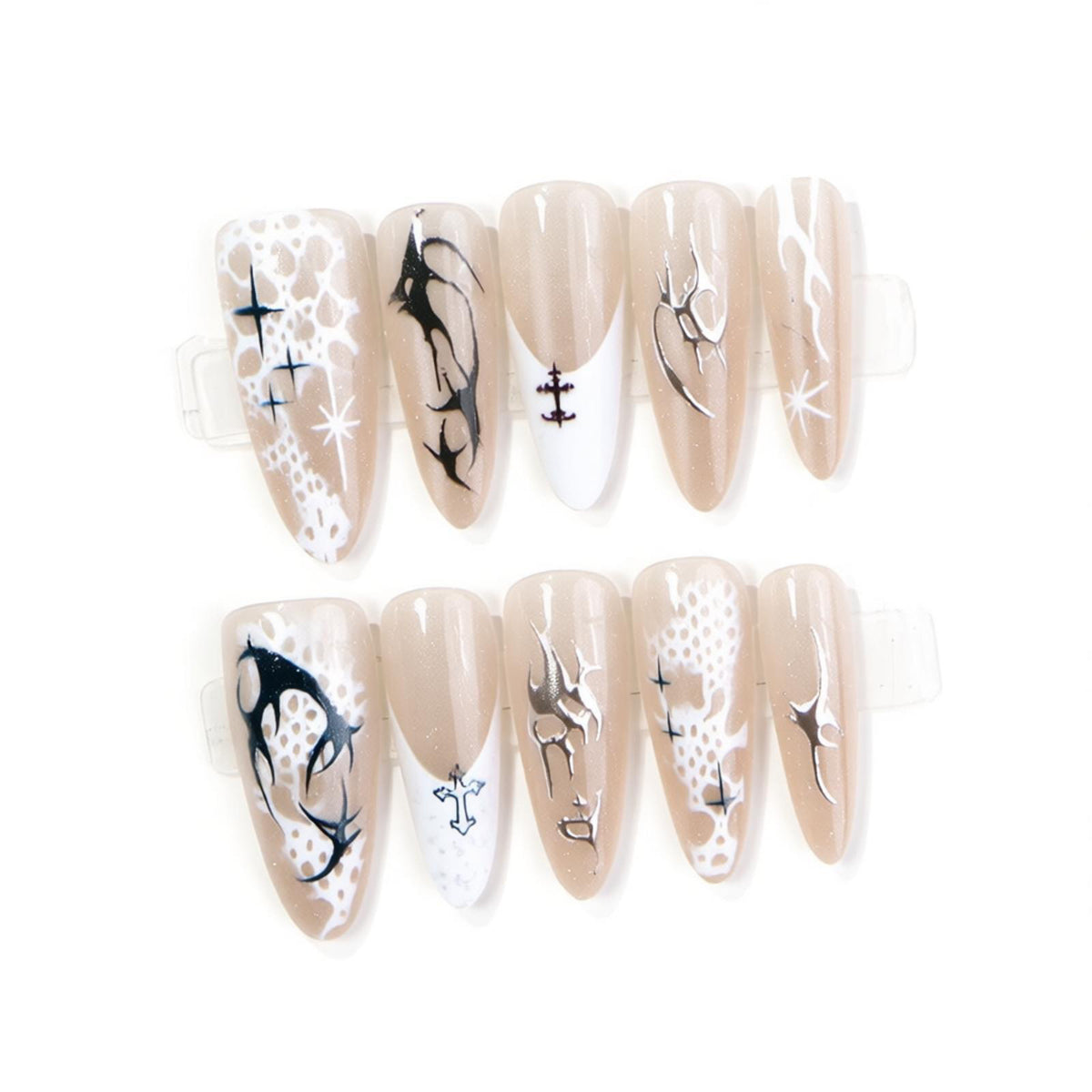 Press-On Nail Art Brehn