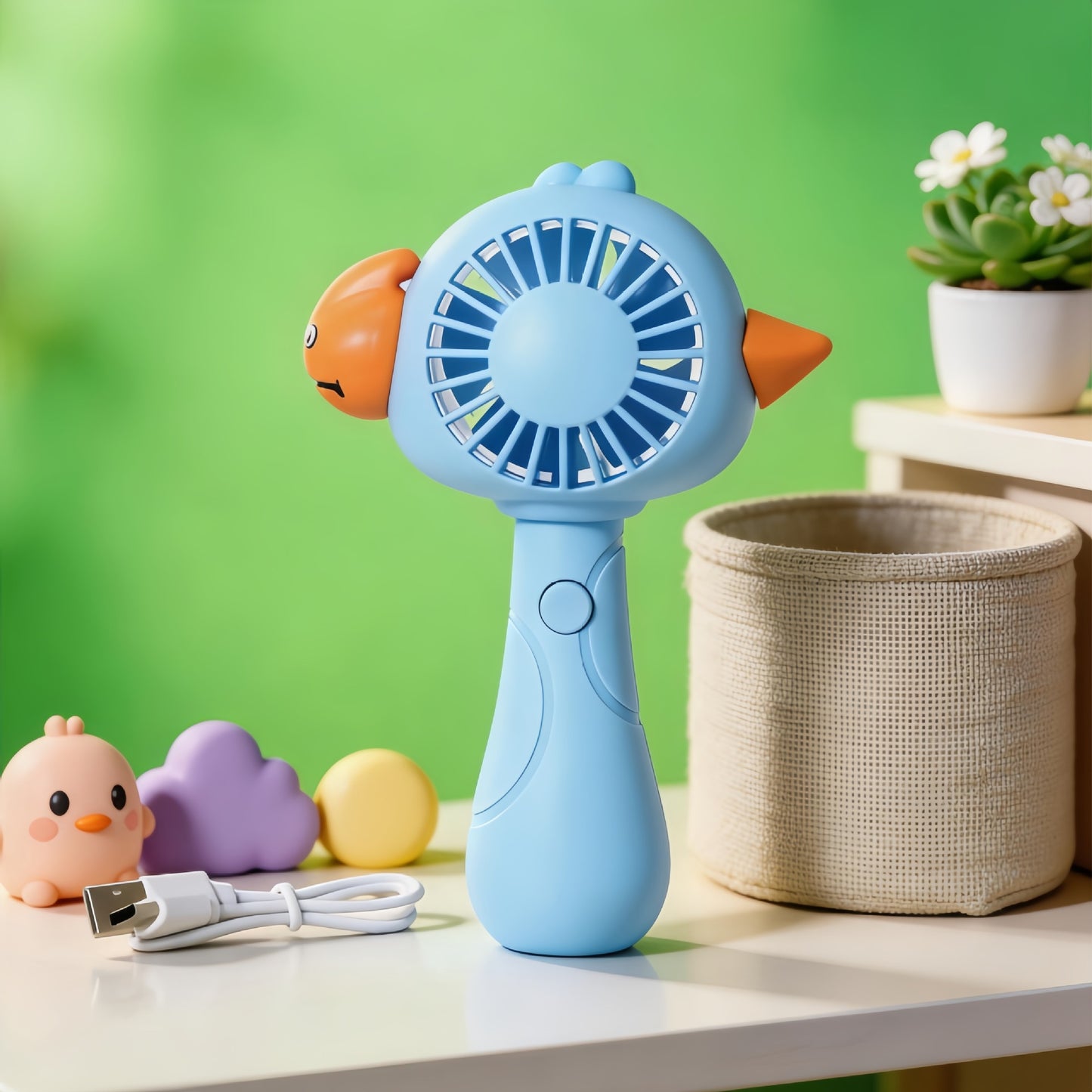 Damen Handventilator im originellen Tierdesign Brehn