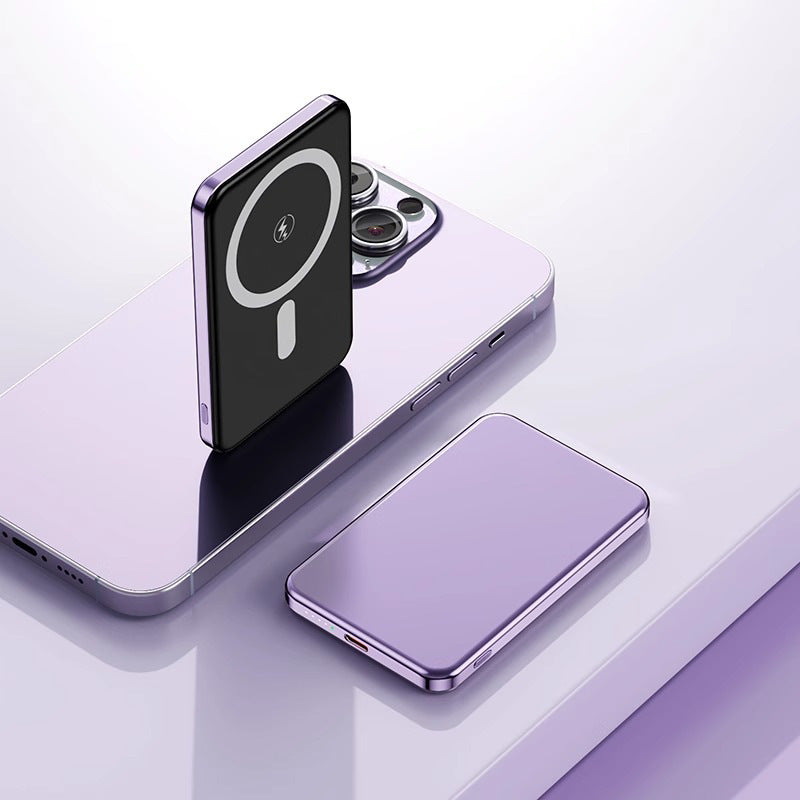 Magnetische Wireless-Powerbank mit Schnellladefunktion Brehn
