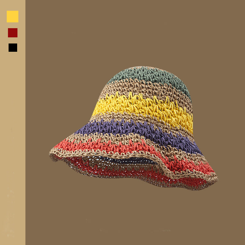 Stylische breite Sonnenhut
