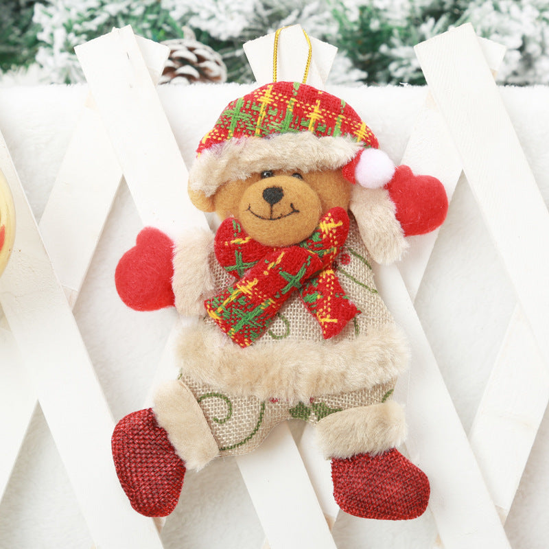 Dekorative Weihnachtsmann Anhänger Brehn