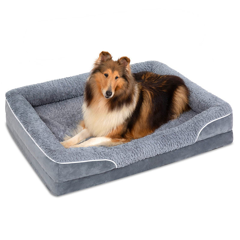 Plüsch Orthopädisches Hundebett