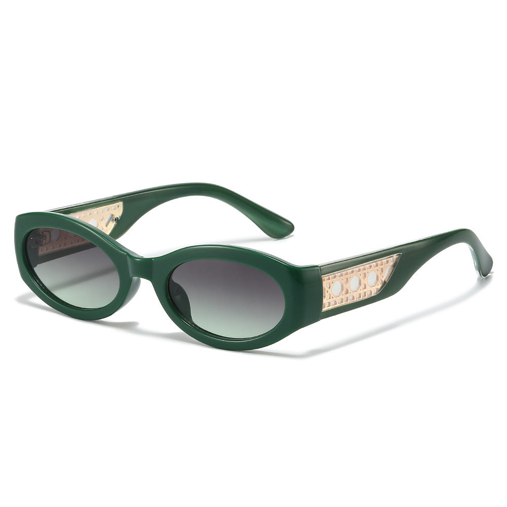 Vintage-inspirierte Katzenaugen-Sonnenbrille Brehn 1787812507