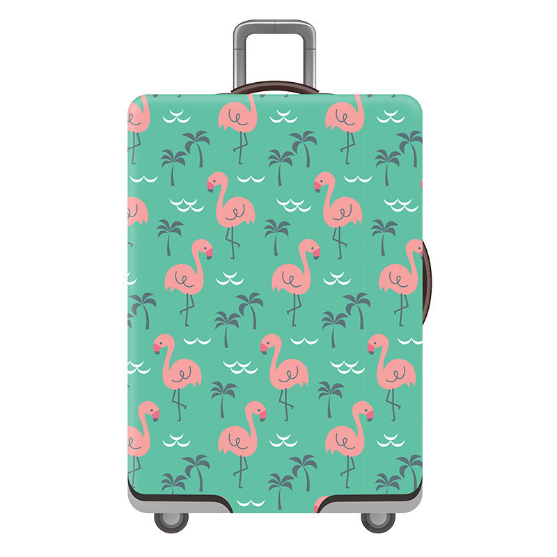 Damen Hartschalenreisekoffer mit verspieltem Flamingo-Design Brehn