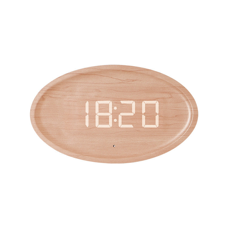 Digitale Wandmá Uhr im modernen minimalistischen Design Brehn