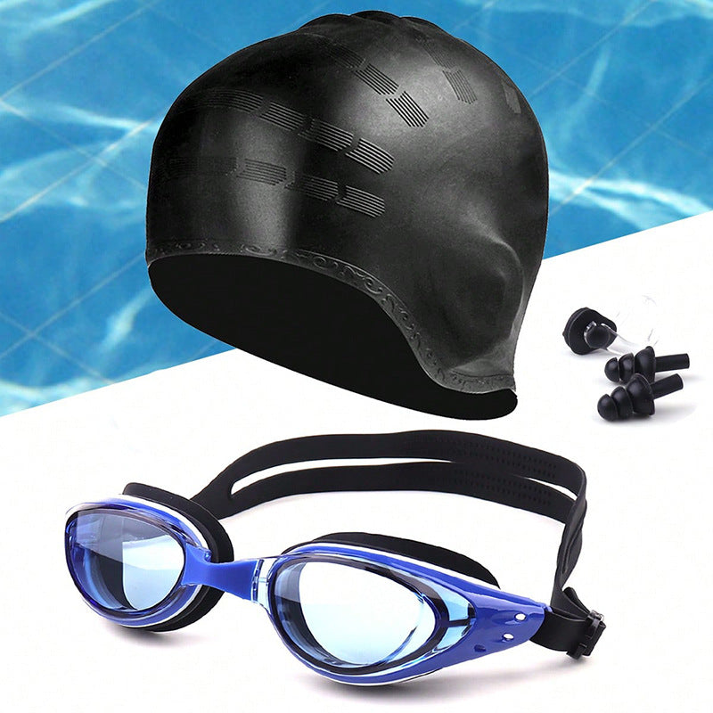 Schwimmset mit Atmungsaktiver Kappe und Optimaler Dichtung Brehn