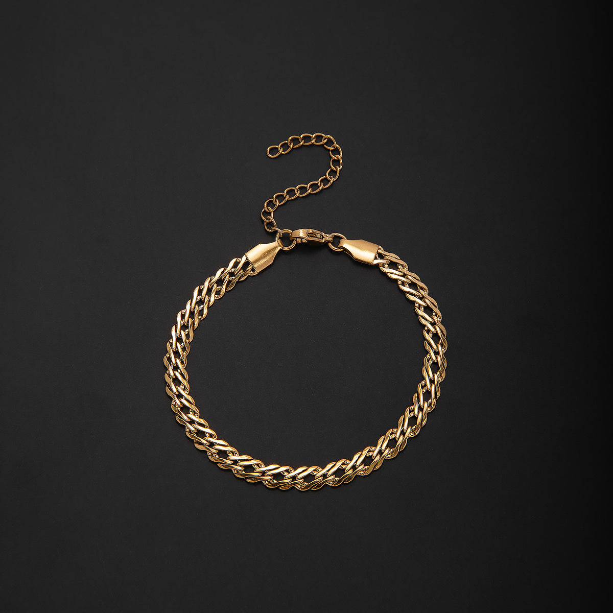Stylische verwobene Kettenarmband Brehn