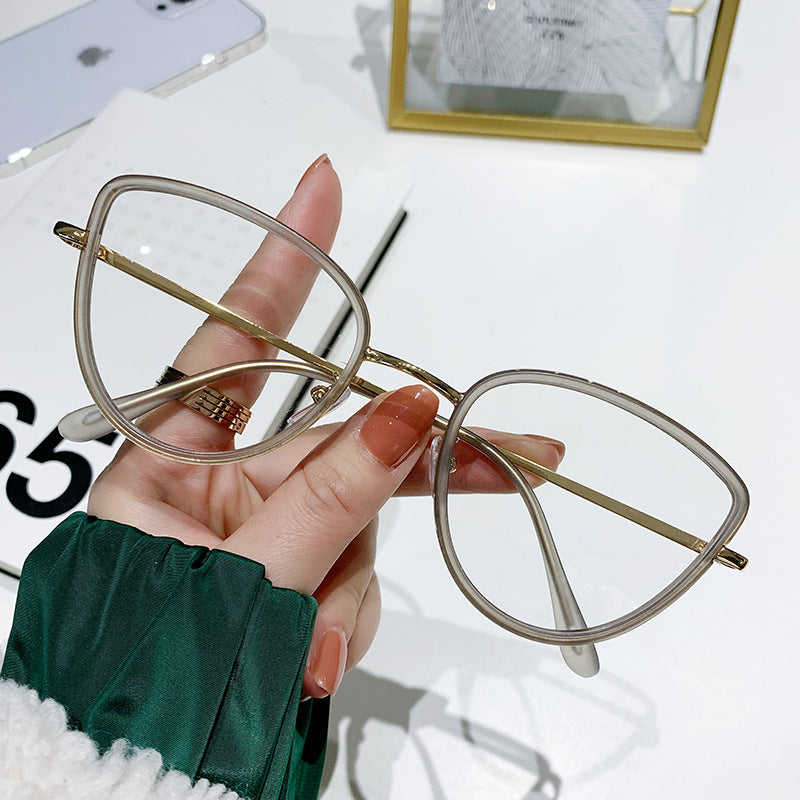 Damen extravagant geformte Brille Brehn