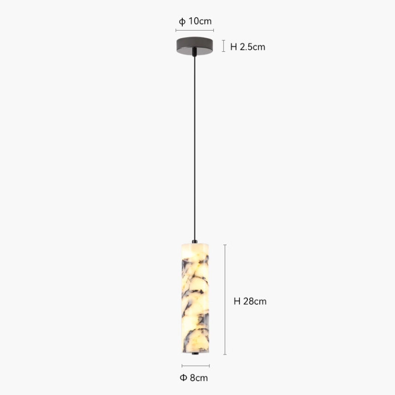 Moderne Marmor Pendelleuchte