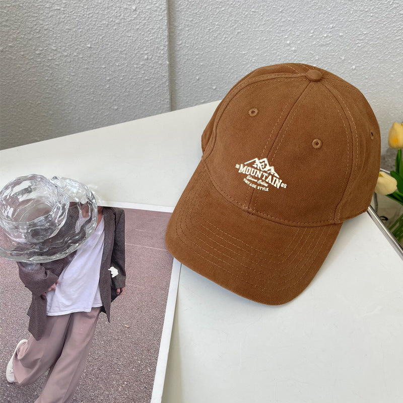 Herren Vintage-inspirierte Berggrafik Baseballkappe Brehn