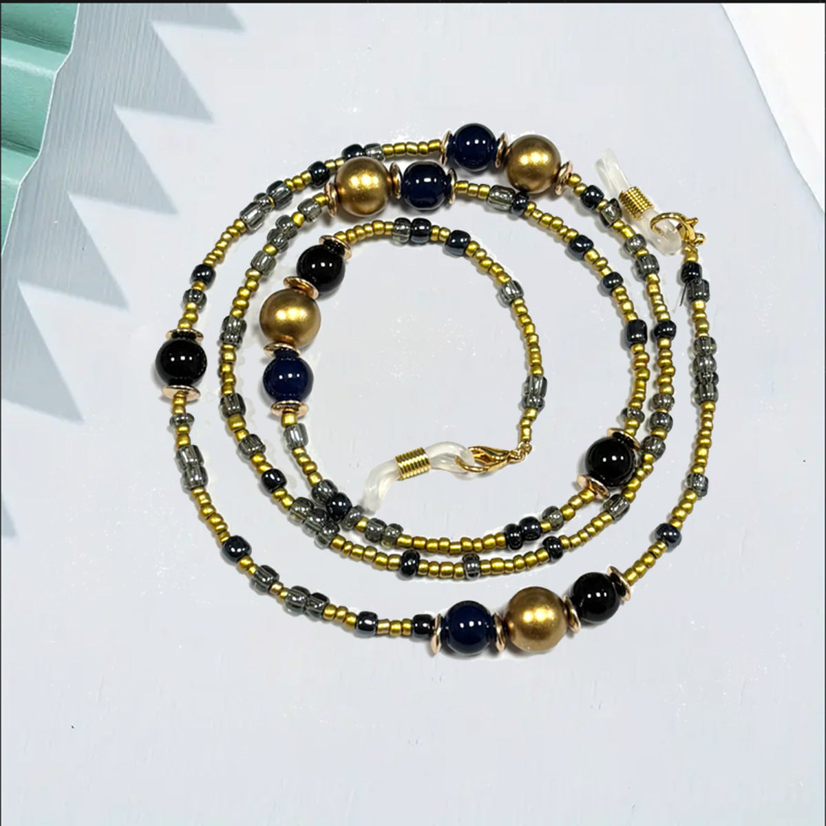 Artisan Perlen Brillen Kette Brehn