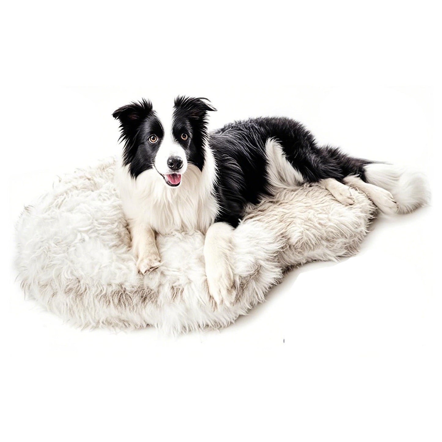 Fluffiges orthopädisches Hundebett