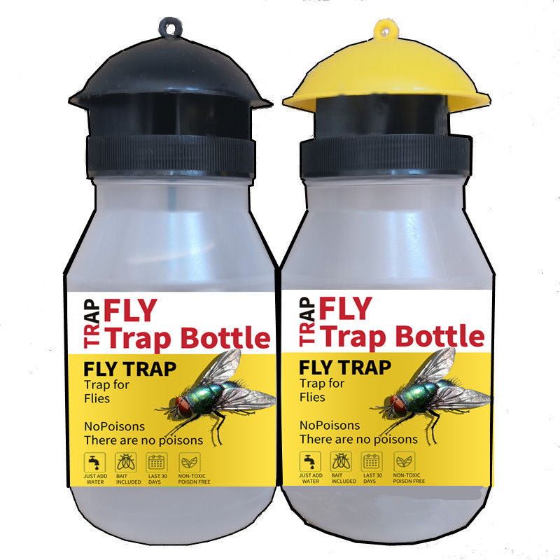 Hängende ungiftige wiederverwendbare Fliegenfalle Flasche mit Kette und Trichterdeckel Brehn