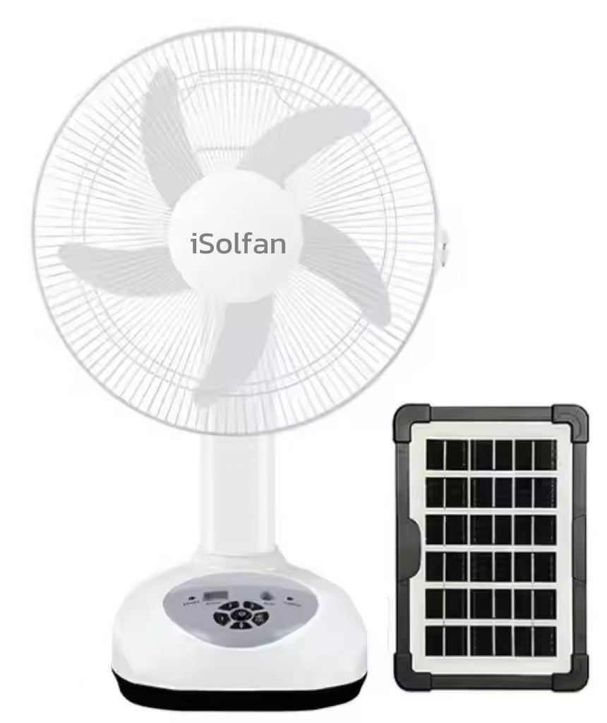 Damen Tragbarer Solarventilator Brehn