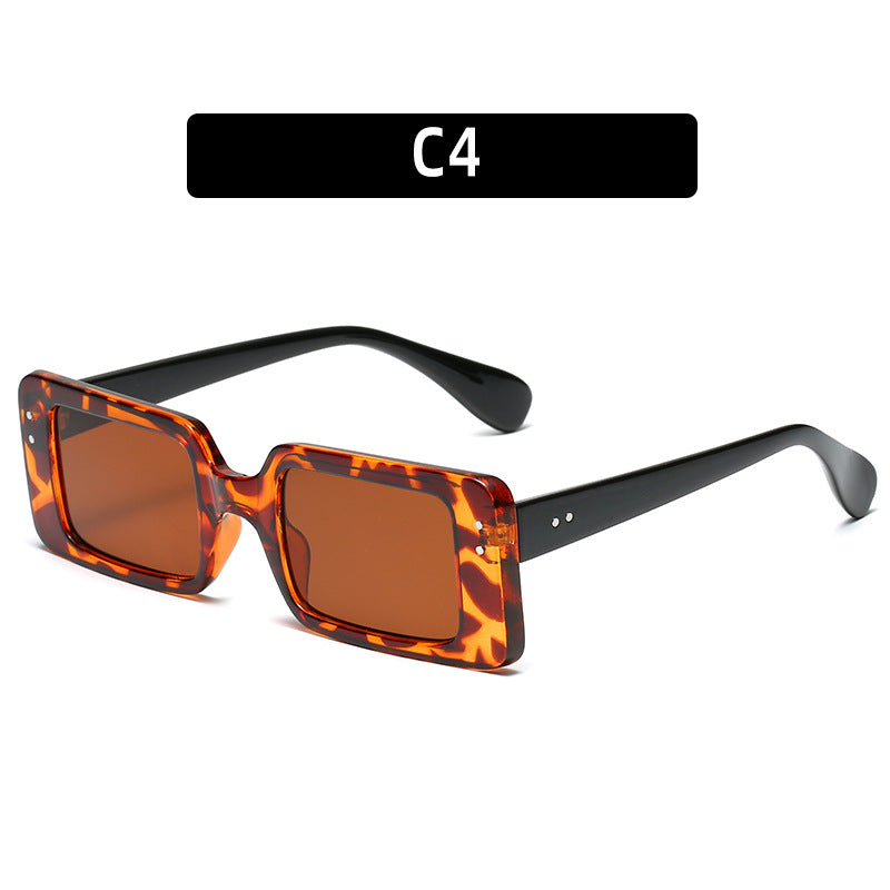 Bold Geometric Frame Sonnenbrille 1787664311