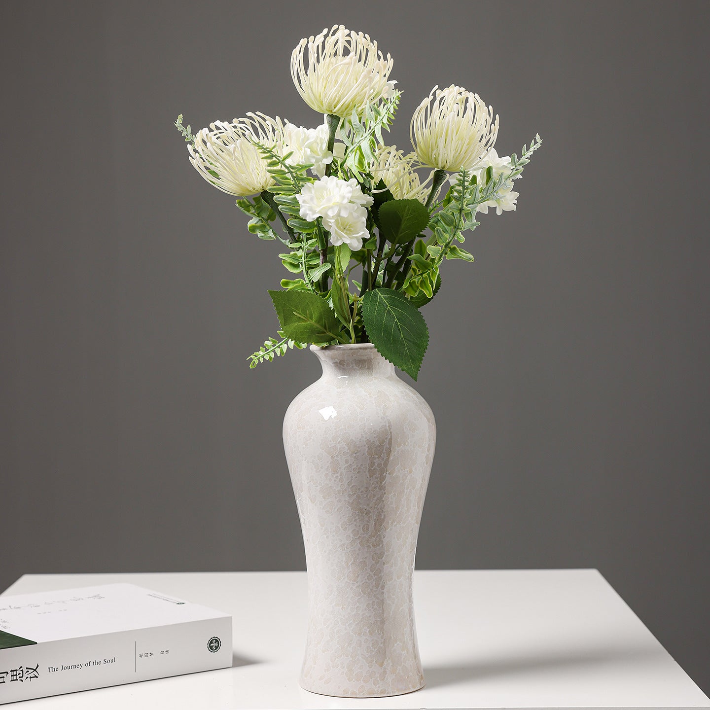 Elegante Textur dekorative Keramikvase