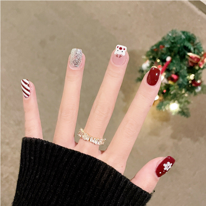 Weihnachts Nageldesign Brehn