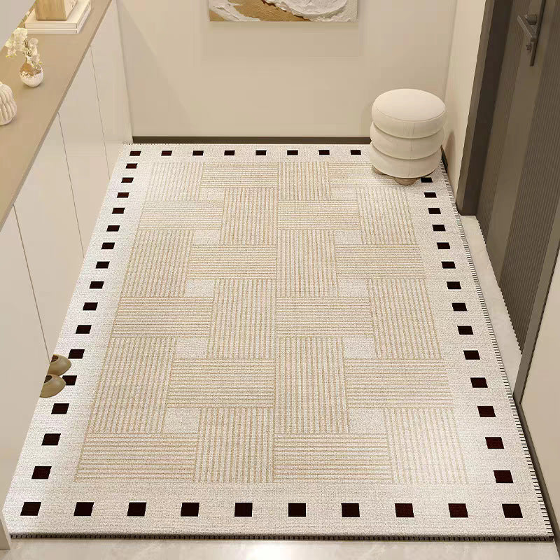 Stylischer geometrischer Teppich