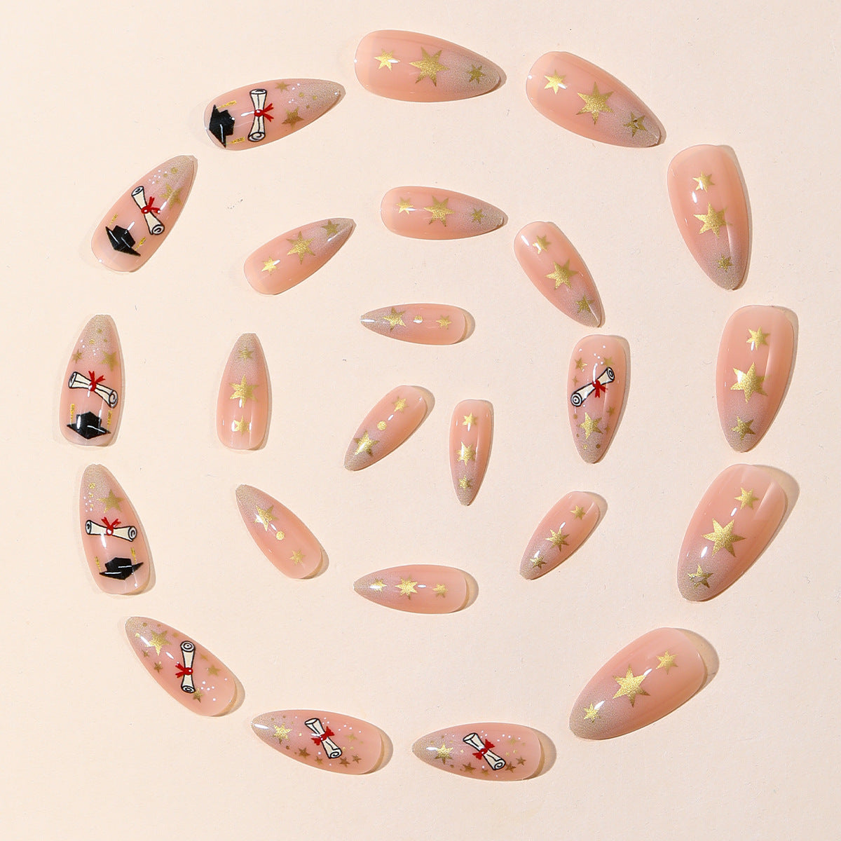 Absolventenfeier Nagelkunst Set Brehn