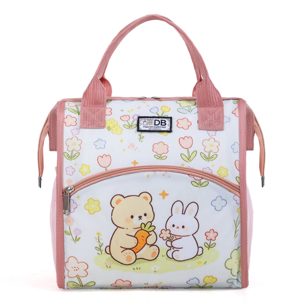 Stylische gemusterte Wickeltasche Brehn