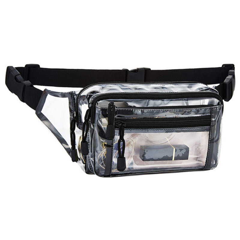 Praktische Bauch-Umhängetasche mit Transparentem Design Brehn