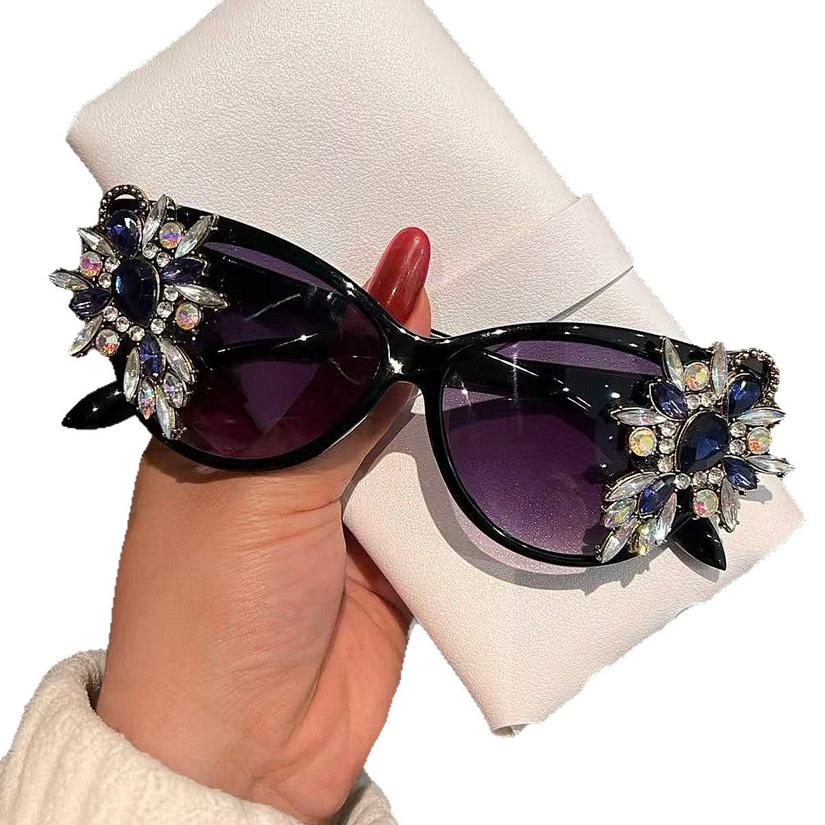 Damen Sonnenbrille mit exklusivem Schmuckdesign Brehn