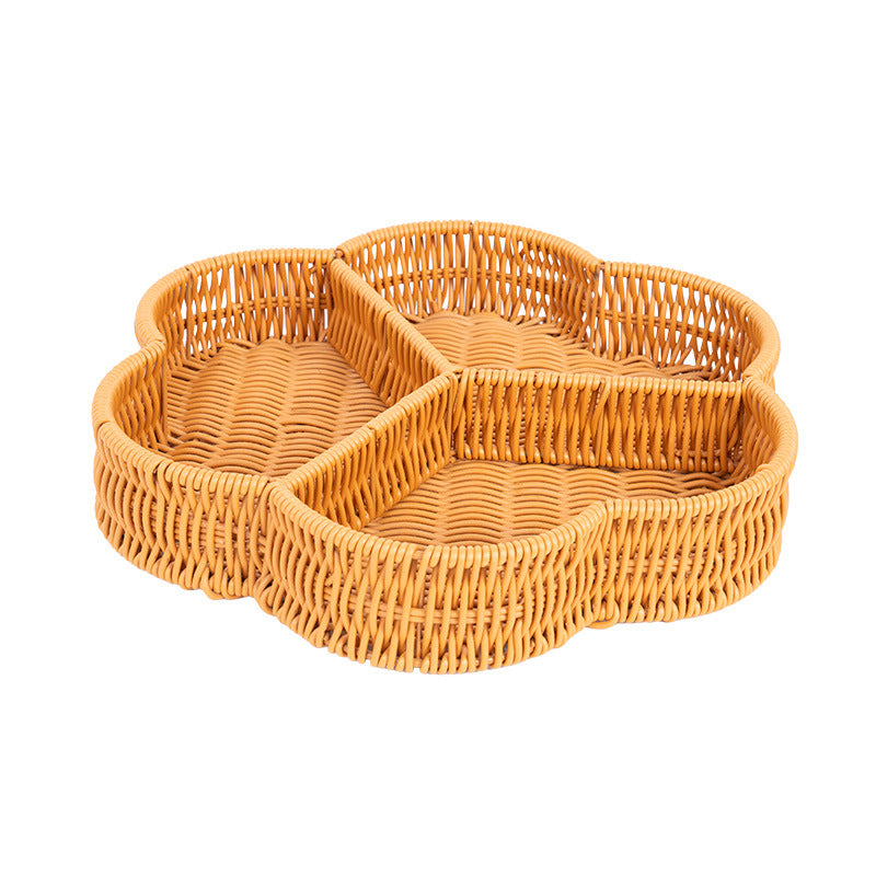 Dekoratives Korb Snack Tablett Brehn