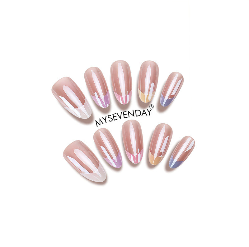 Trendy Ombre Press-On Nail Set Brehn