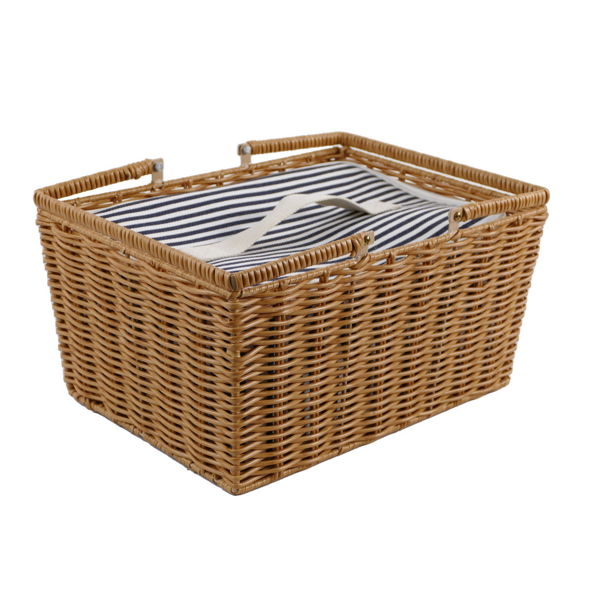 Damen Picknickkorb mit isolierter Innentasche und stilvollem Design Brehn