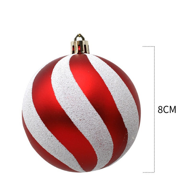 Dekorative Weihnachtsbaum Kugeln Set