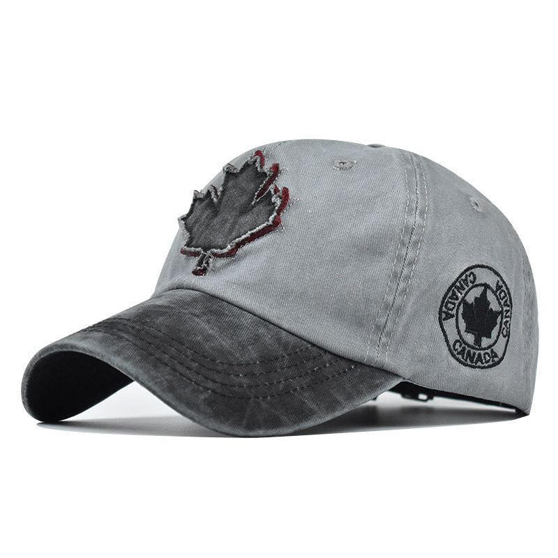 Damen Distressed Canvas Baseball Cap Brehn