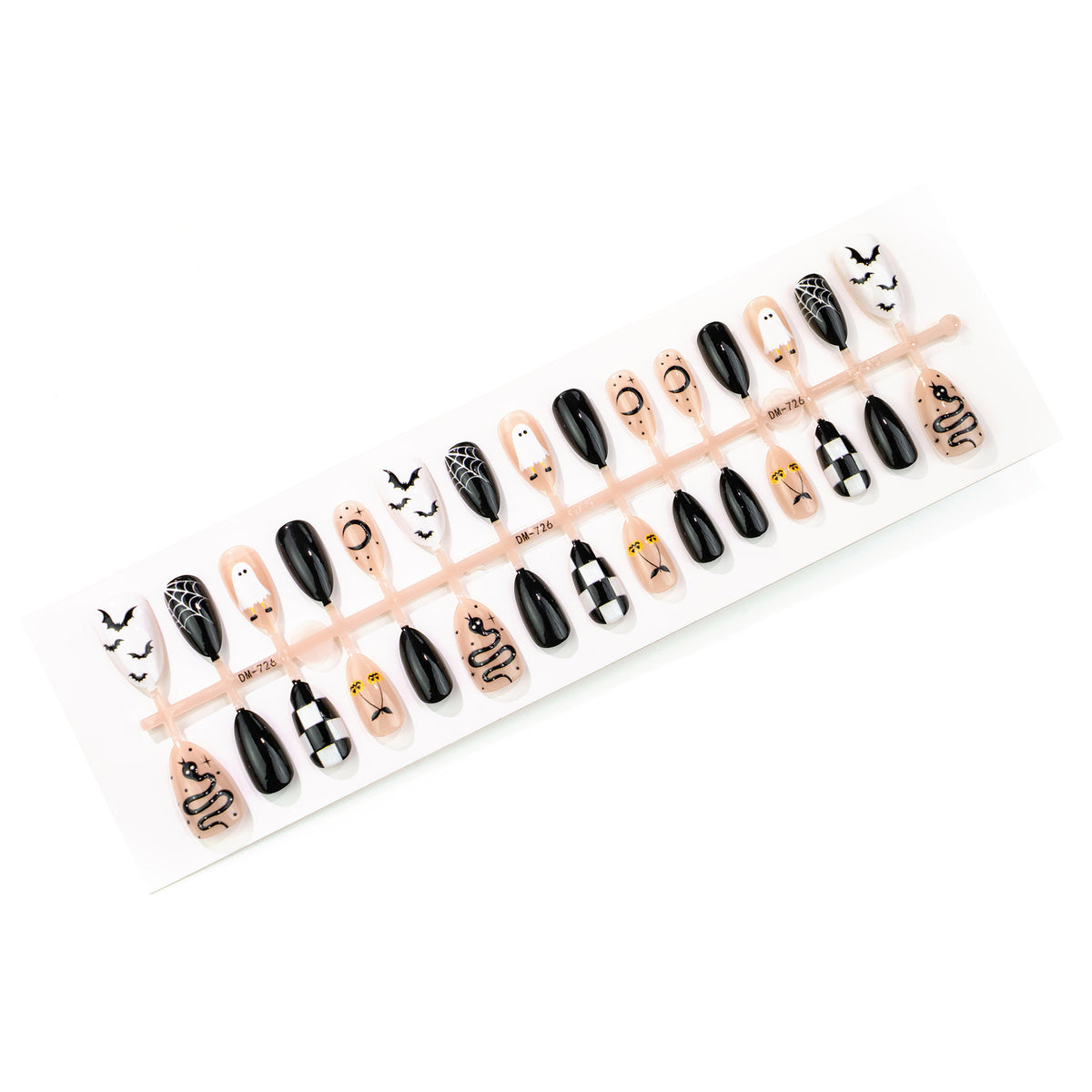 Halloween-Thema Press-On Nagelkunst Set 1790738307
