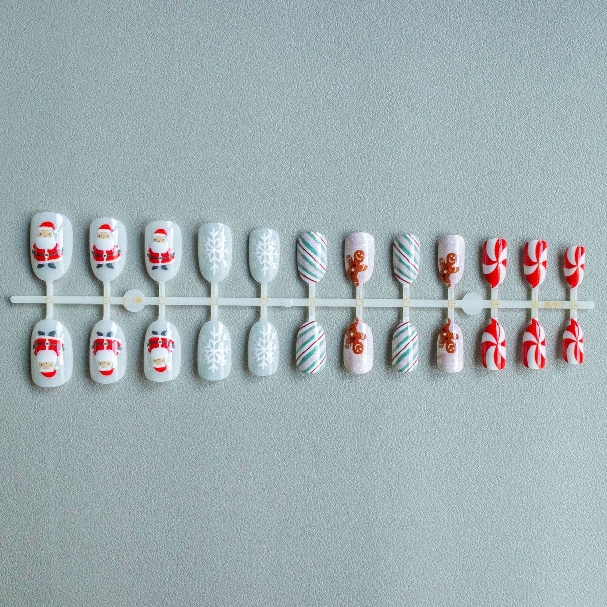 Festliches Lebkuchen-Nagelkunst-Set