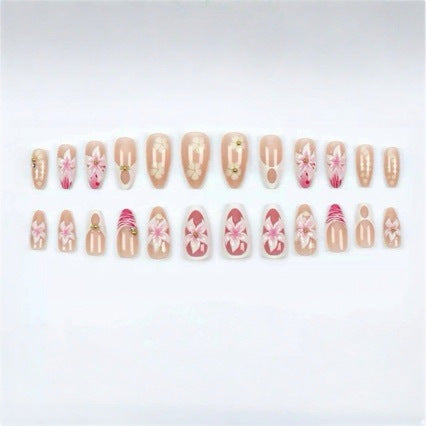 Floral 3D Nagelkunst Brehn