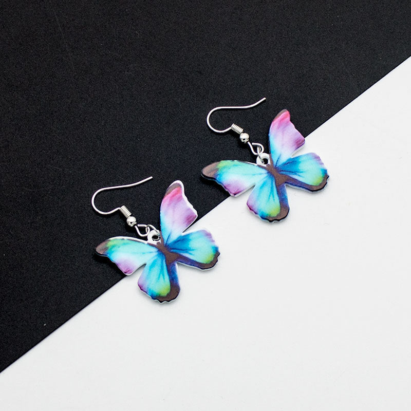 Schmetterling-inspirierte Anhängerohrringe Brehn 1786866777