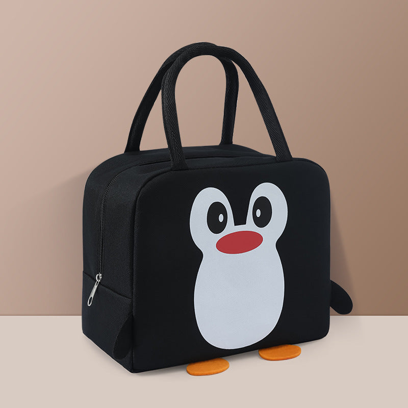 Pinguin-Themen Isolierte Lunch Tasche