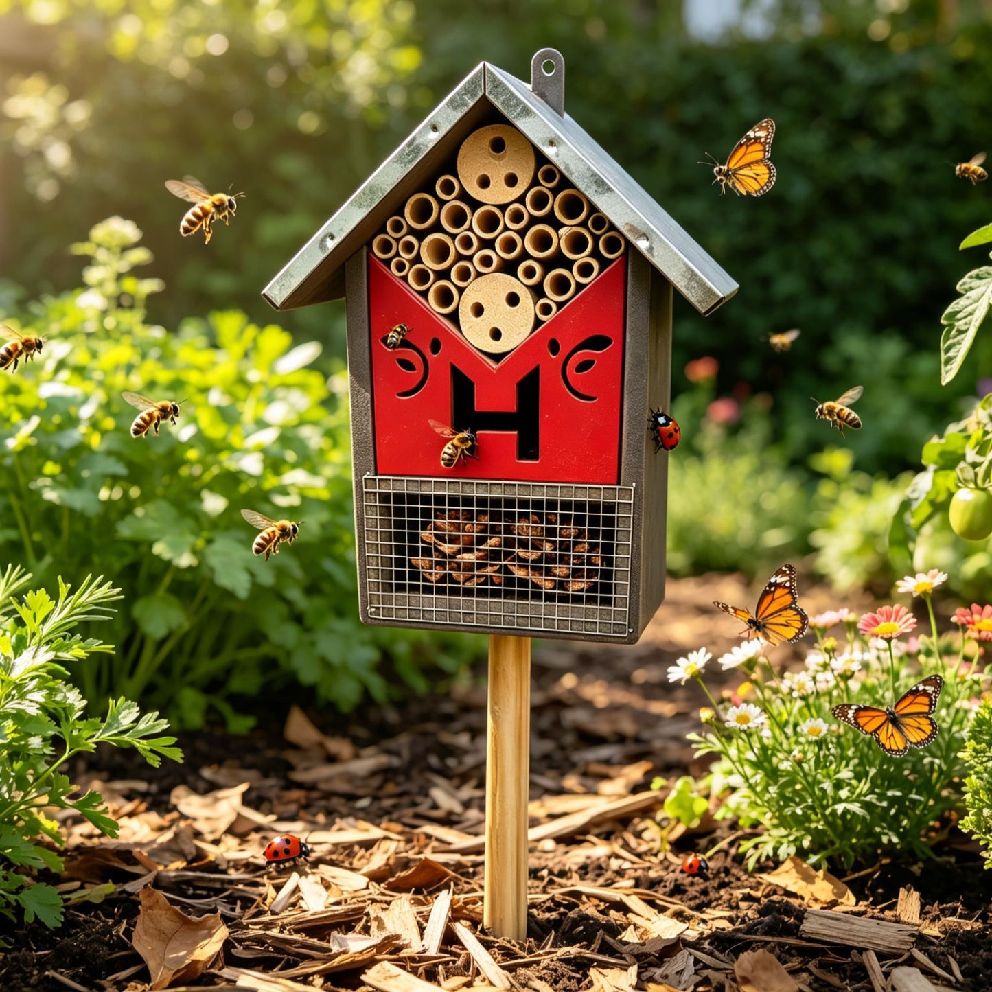 Insektenhotel Brehn