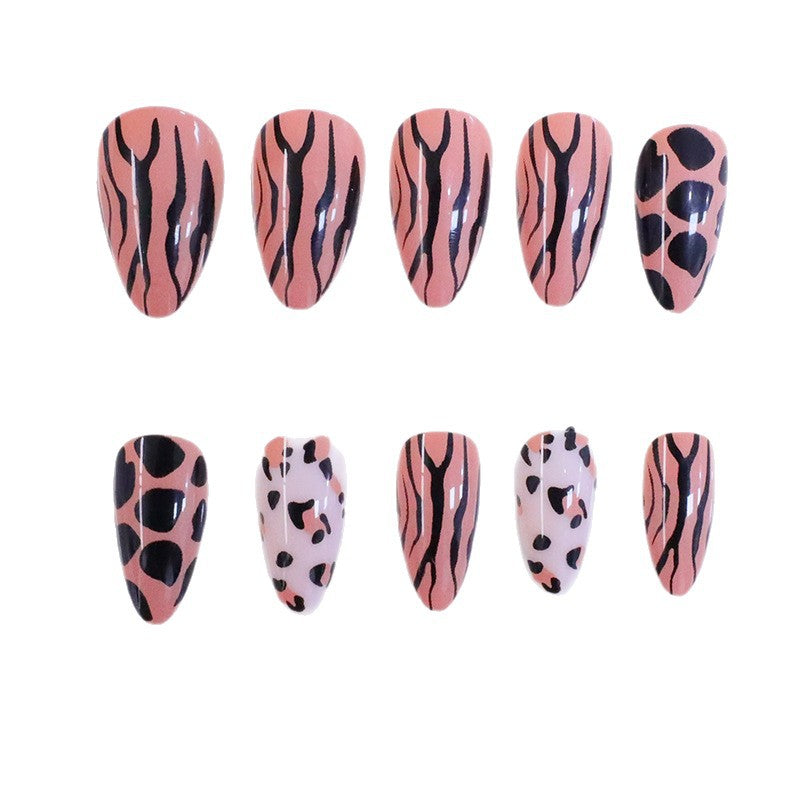 Trendige Tierdruck Nagelkunst Set Brehn