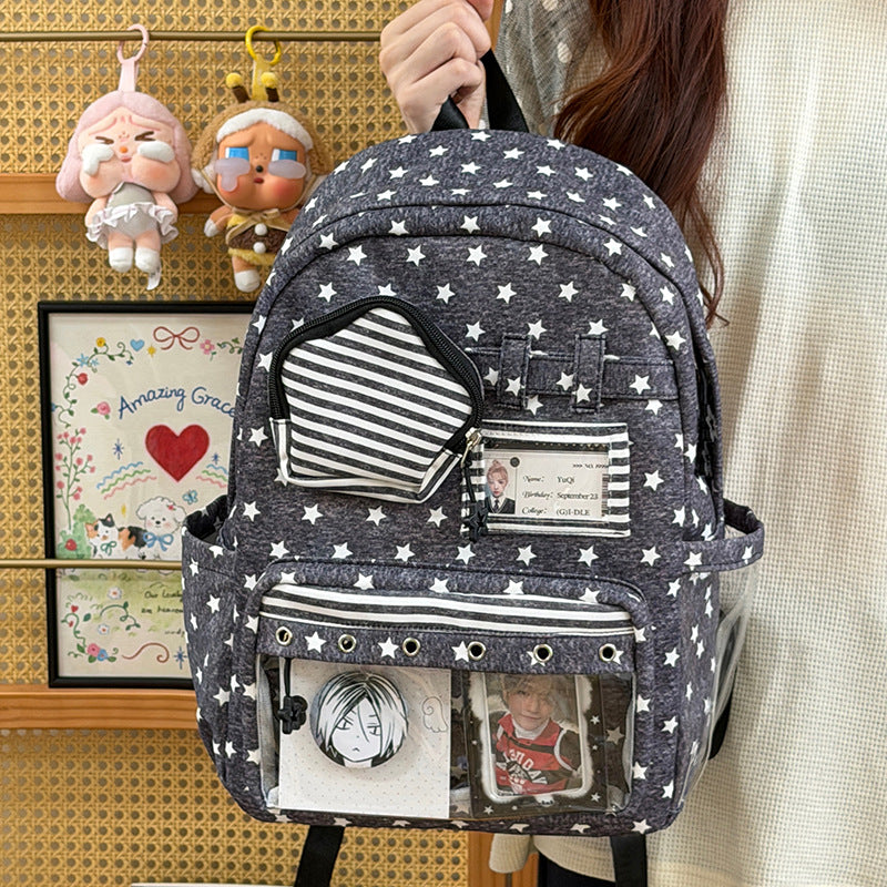 Kinder-Rucksack mit Stern-Design Brehn
