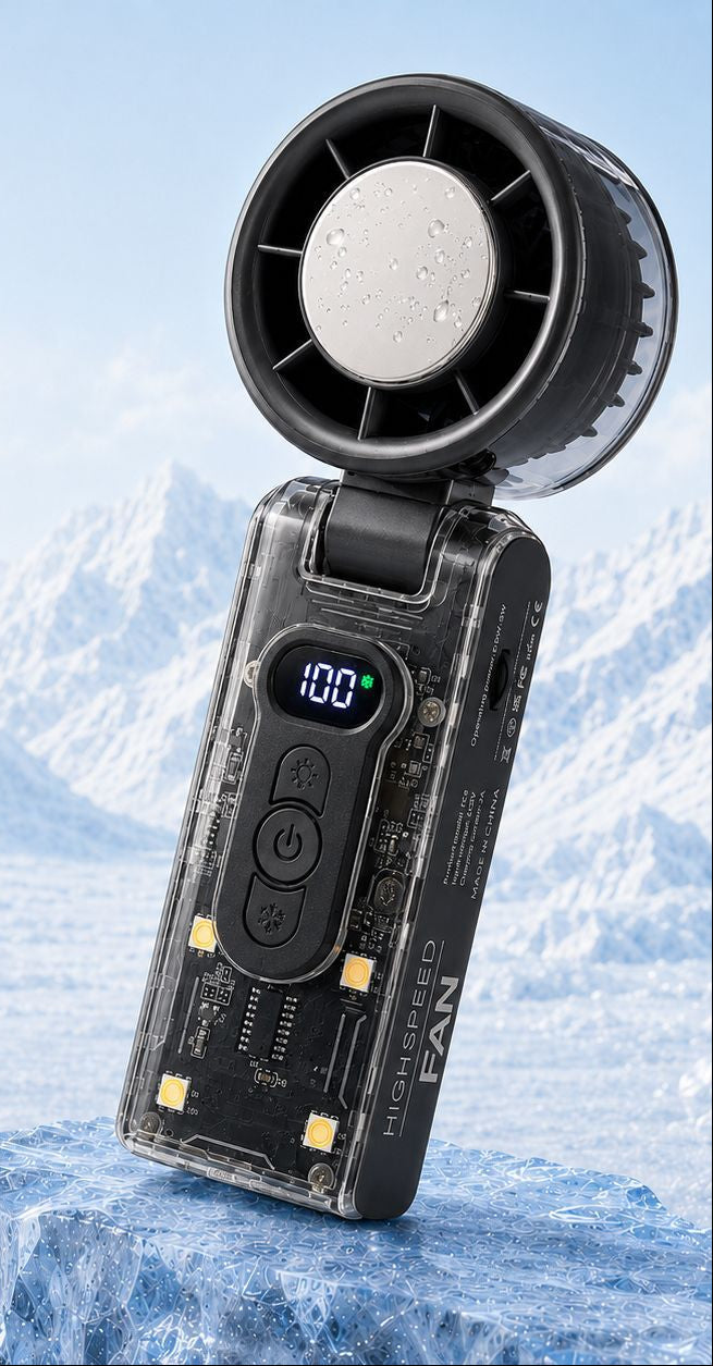 Frauen Tragbarer Hochgeschwindigkeitsventilator Brehn