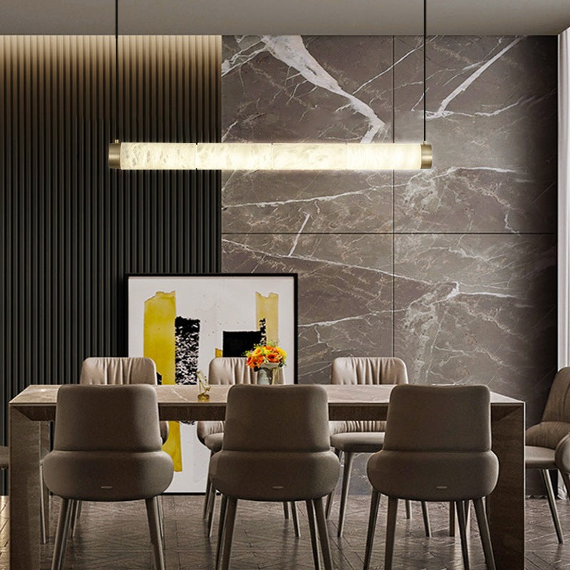 Moderne lineare Pendelleuchte