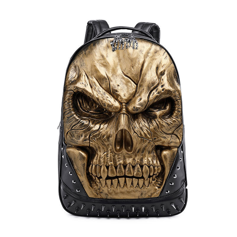 Kreativer Rucksack mit Totenkopf-Design Brehn