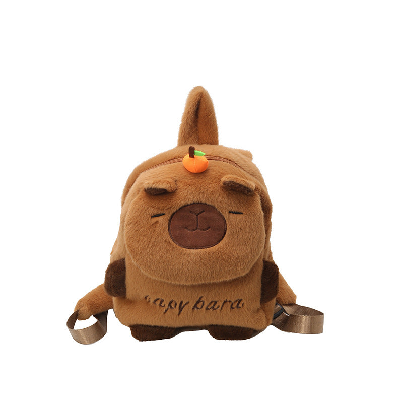 Plüsch Rucksack Im Capybara-Design Brehn