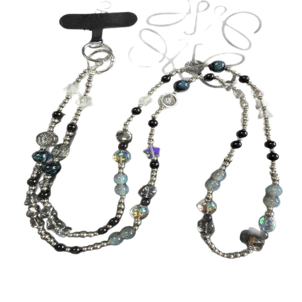 Mehrsträngige Perlenkette mit Charms Brehn