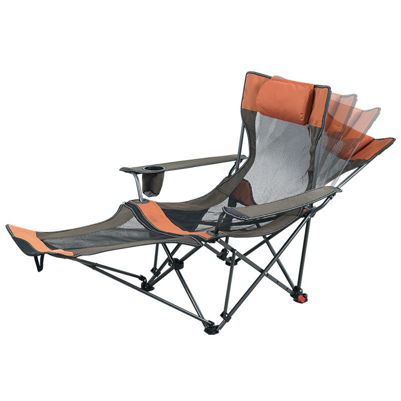 Damen verstellbarer Campingliegestuhl Brehn