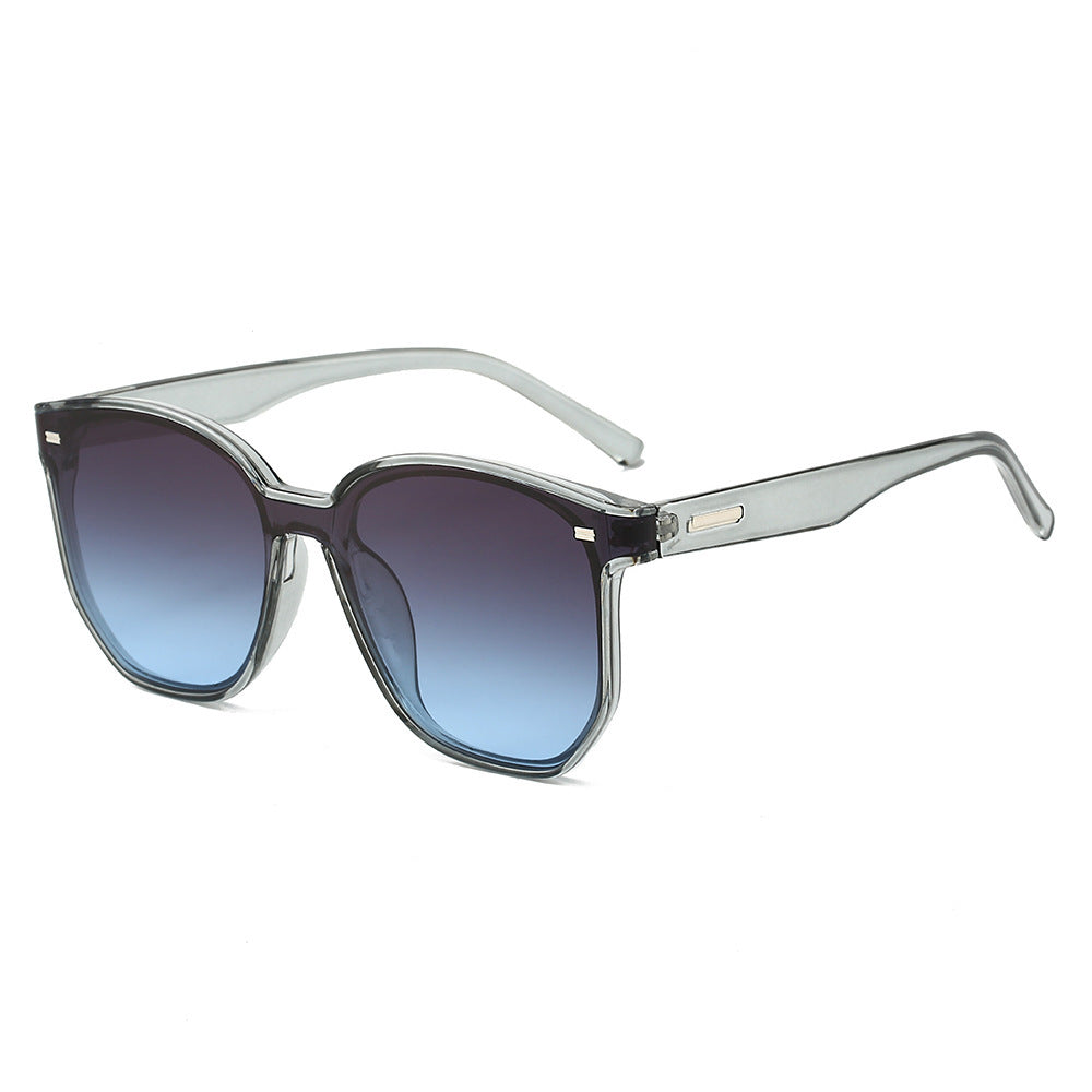 Geometrischer Rahmen Oversized Sonnenbrille Brehn