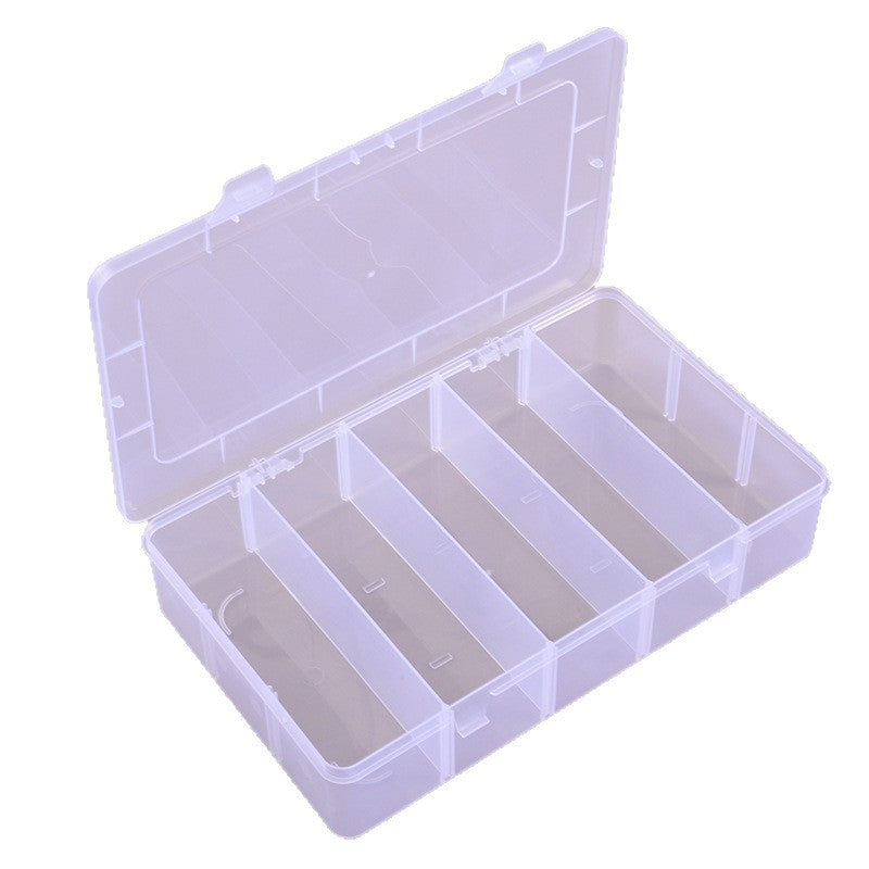 Transparente Multi-Division Bastelbedarf Organizer Brehn