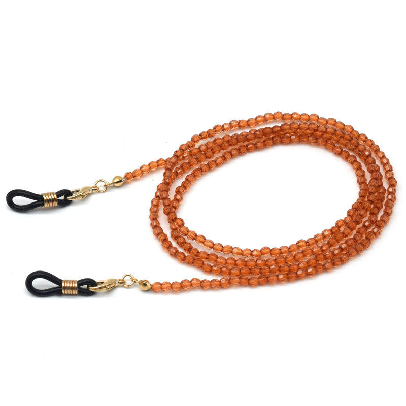 Beaded Eyewear Chain with Adjustable Fasteners Brehn