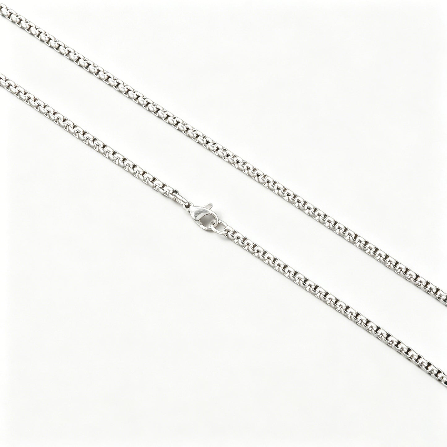 Elegante Edelstahl-Ketten-Halskette Brehn