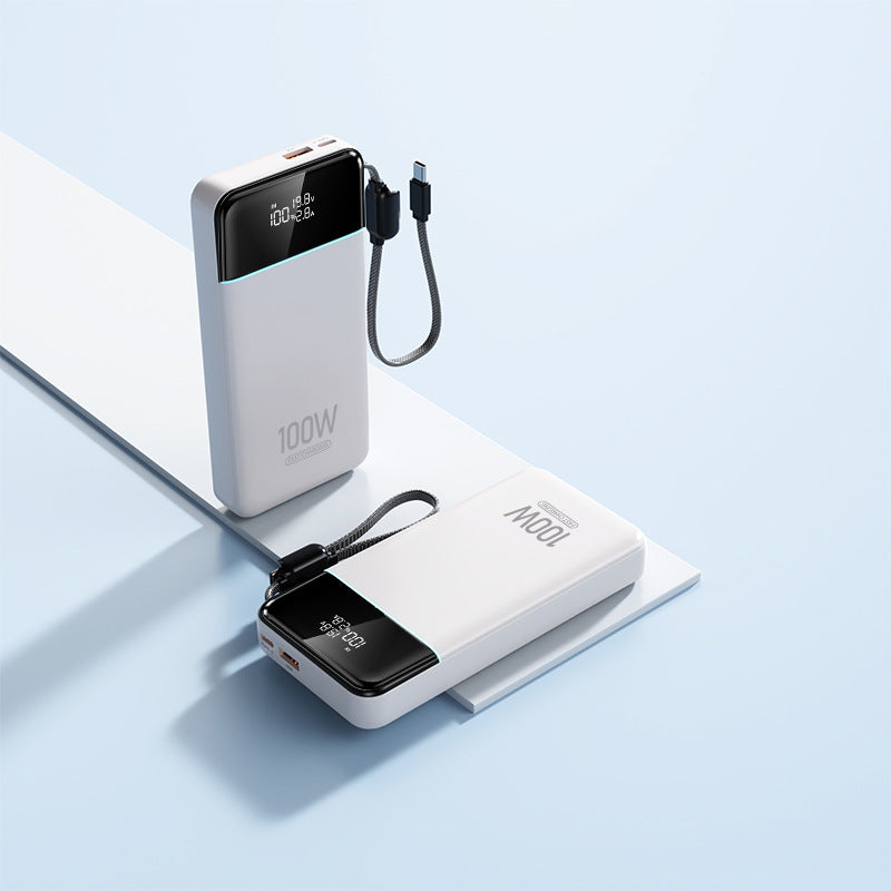 Leistungsstarke Powerbank mit Intelligenter Usb-C Schnellladung und Digitaler Ladestandanzeige Brehn
